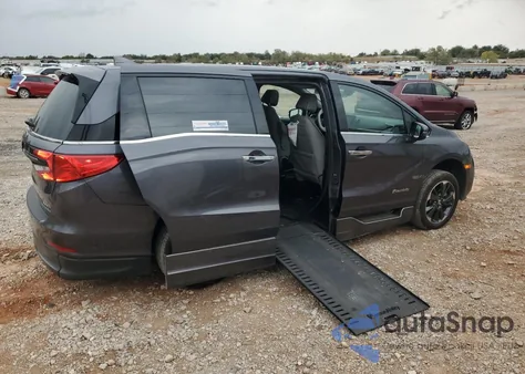 2022 Honda Odyssey Elite z USA, uszkodzony, nr VIN 5FNRL6H92NB029092